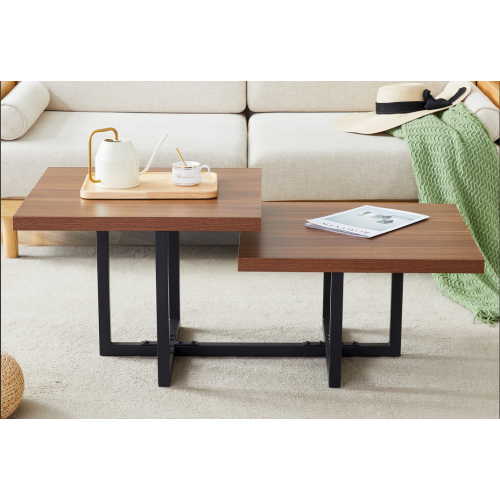 Unique Irregular Coffee Table with Modern MDF Design