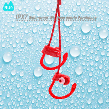 Universal bluetooth headphone wireless sport headphone for smartphone with mic RU9