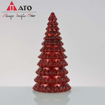 Desktop Christmas Tree Shape Ornamenti notturni domestici