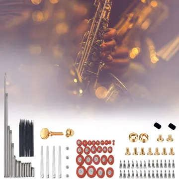 119Pcs/Set Alto Sax Saxophone Repair Parts Screws + Saxophone Springs Kit DIY Tool Woodwind Instrument Accessories
