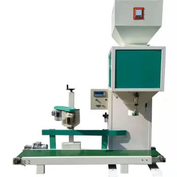 Automatic Bagger Machine for Wood Pellets, Granules, and Fertilizer - 5kg to 50kg Weighing and Packaging
