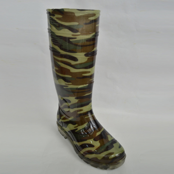 Manufacturer Fashion Safety Rubber Gumboots for Working Men