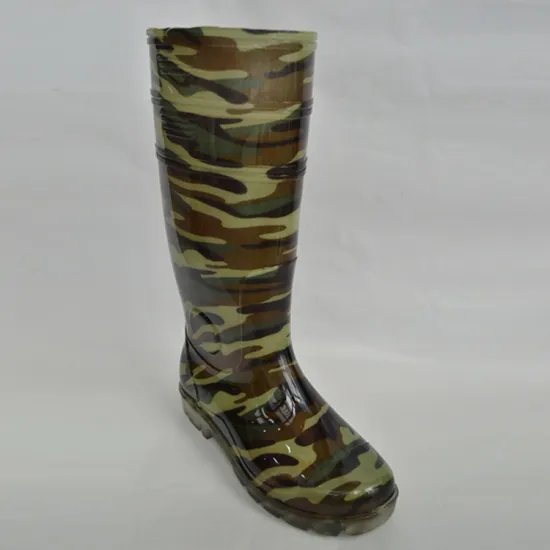 Manufacturer Fashion Safety Rubber Gumboots for Working Men