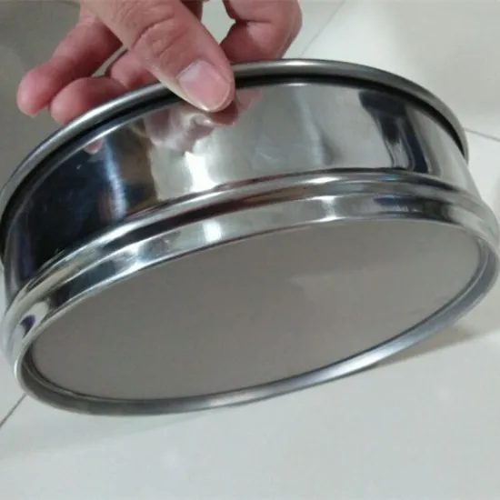 Laboratory Test Sieve for Bonsai Soil - 150 Micron Mesh Dry Sift Screen