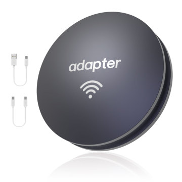 Autoabc CarPlay AI Box - Adaptador inalámbrico para CarPlay y Android Auto