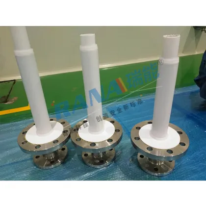 Fix Flange PTFE Jacketed Nozzle