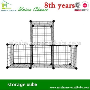 DIY good-selling grid cube storage with metal material