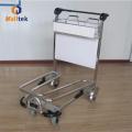 Load 250KG Stainless Steel Airport Trolley With Brakes