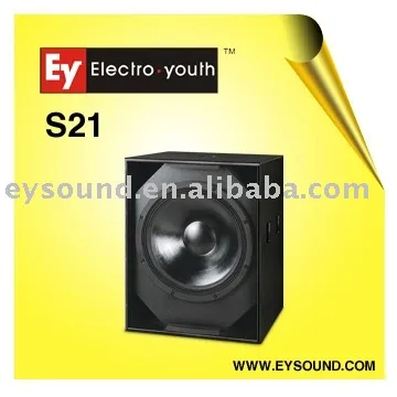21inch subwoofer powerfull bass speaker S-21