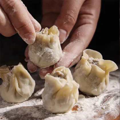 Handmade Glutinous Rice & Pork Artisanal Shaomai