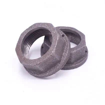 Casting iron gas meter connector nut