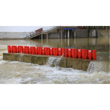 Barreira de barreira anti-inundação rápida temporária