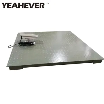 Wireless Digital Floor Scale 1t-10t with LED/LCD Display - HYPS-A Platform Scale