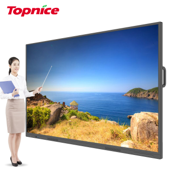 Topnice 65 inch Interactive Projection Smart Board for Conference Room and School