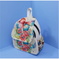 Mochila multifuncional tejida en jacquard teñida con hilo bohemio