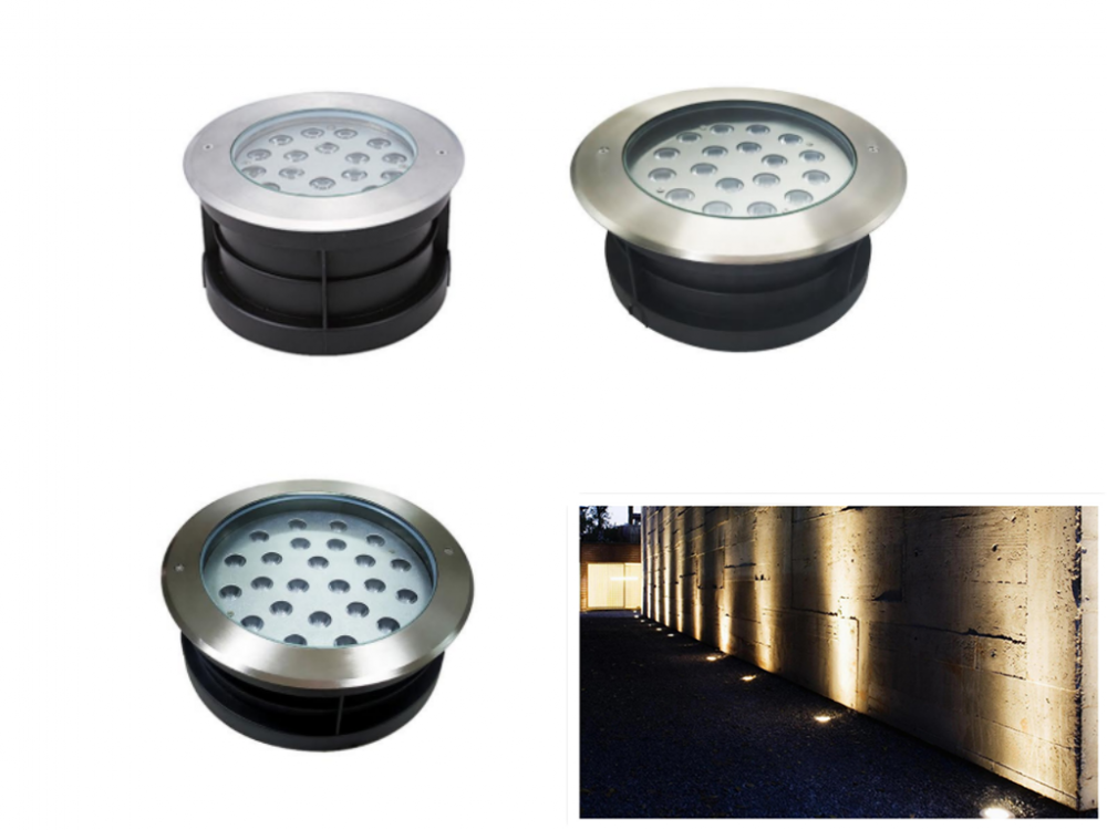 LED Underground Lights for Landscaping