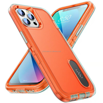 360 Degree Anti-drop Phone Case with Desktop Holder for iPhone 13 Pro Max