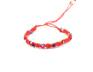 2019 Wholesale handmade fashion style high quality energy Hemp Nylon rope wrap braided Bracelet
