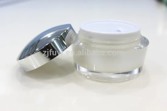 15g/30g/50g Empty Cone Plastic Cream Packaging Container, Acrylic Cosmetic Jar