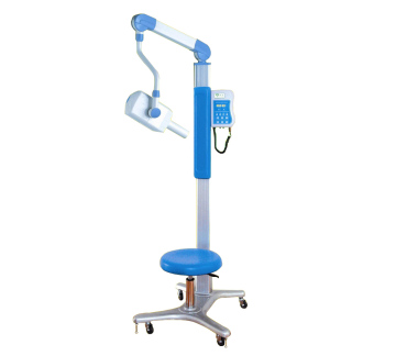 Blue Colour Mobile Dental X-ray Unit