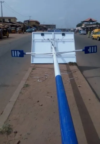 Die-casting Aluminum Housing Split Led Solar Street Light