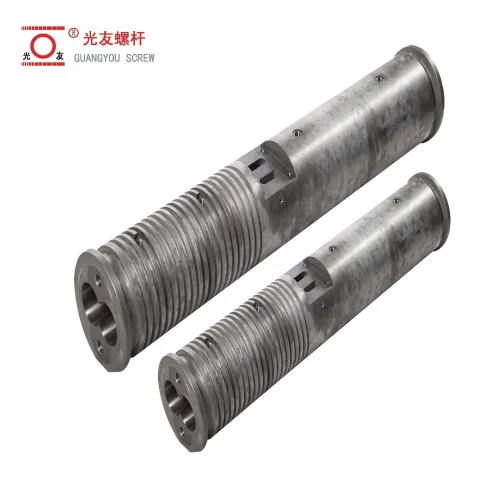 Bimetallic screw barrel twin kahanay para sa plastic extruder spc sahig