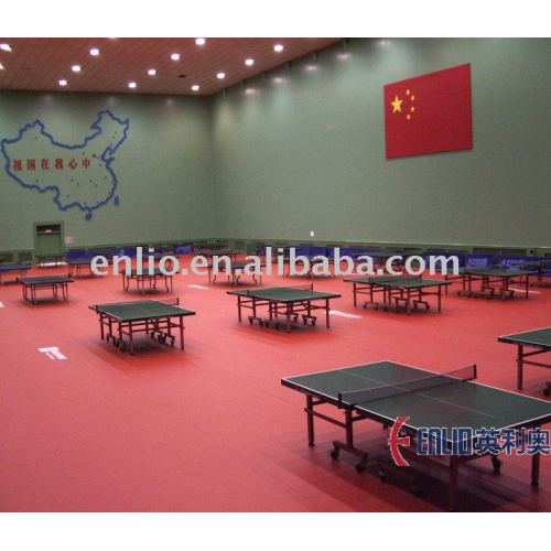 Pavimentazione in PVC per ping pong