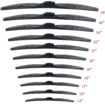 Auto Silicone Windshield Wiper Blades 14''-28''inch
