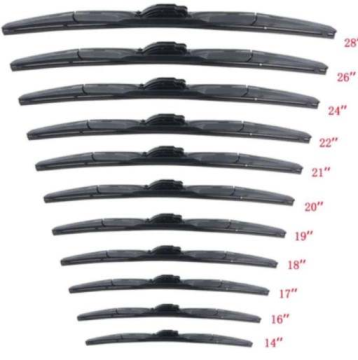 Auto Silicone Windshield Wiper Blades 14''-28''inch