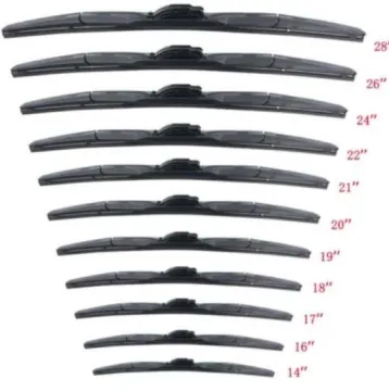 Auto Silicone Windshield Wiper Blades 14''-28''inch