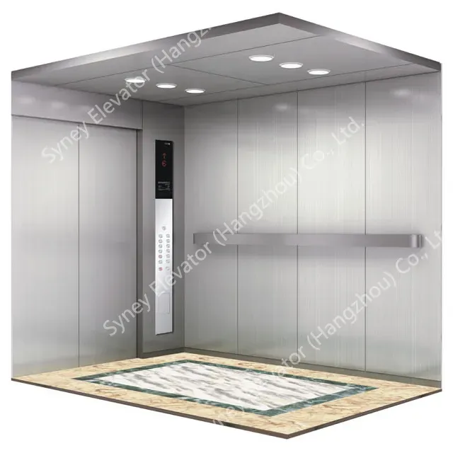 Good Price 1600kg Hospital Elevator with Two Handrails for Medical Use
