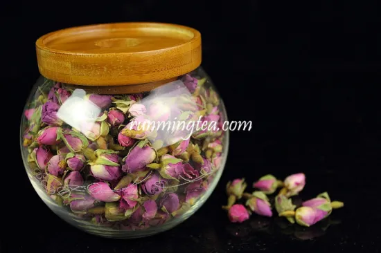 Top quality Borosilicate glass jar with wood lid