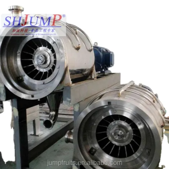 Double-stage pulping machine for fruits