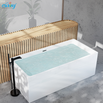 Luxury Ceramic Style Style Drainer Libera di vasca da bagno con trabocco di rubinetto