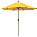 Outdoor parasols for coffee shops