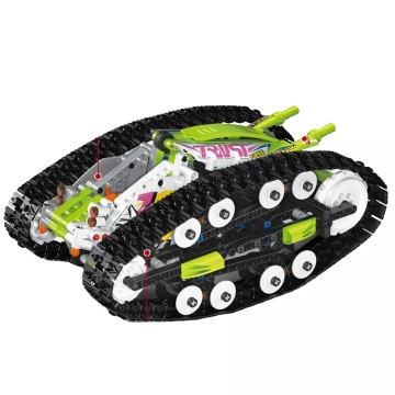 Mould King Crawler Car Racing APP Remote Control Toy: A High-Tech 42065 Tracked Racer Building Block Set