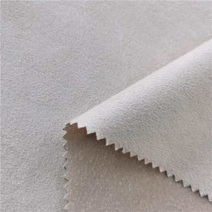 100% Polyester Microfiber Suede Fabric: Premium Material for Shoe Linings
