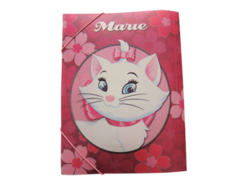 Cartoon File Folder with Elastic Strap (F2001)
