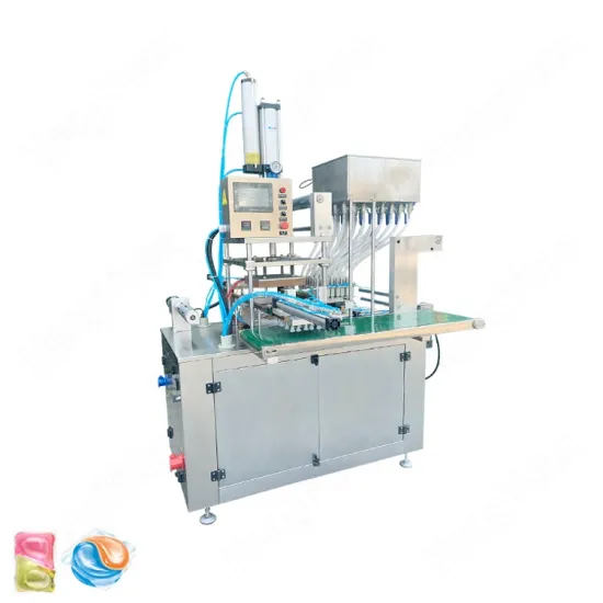 Automatic 23ml Double Chamber PVA Film Packing Machine for Liquid Cleaners