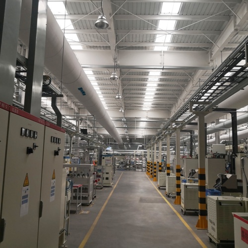 Suspension System for Air Duct Using Wire Ropes