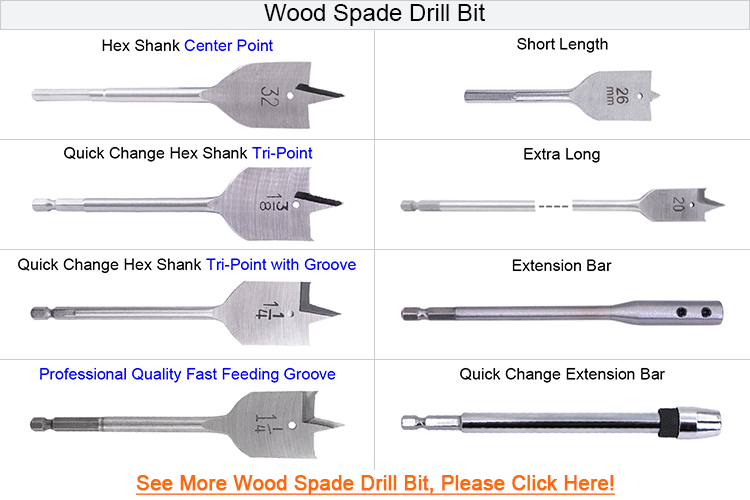 wood flat drill bits