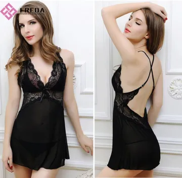 Ladies Sexy Babydoll Women Lace Lingerie