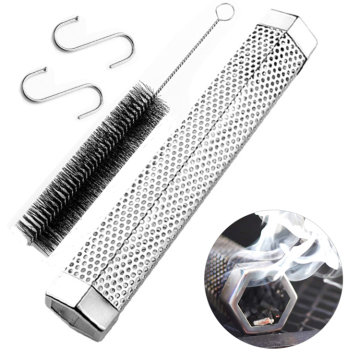 JHY High-Quality 304 Stainless Steel BBQ Smoking Tube: Your Ultimate Cooking Accessory for Flavorful Grilling