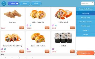 Easy To Operate Customer Table Order system