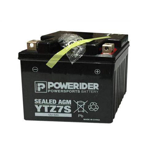 Batterie de moto 12V6AH YTZ7S Batterie d&#39;acide de plomb scellé