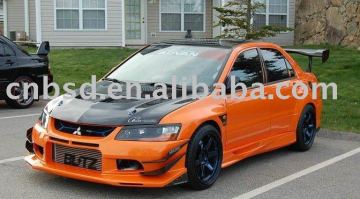 BODY KIT 03-06 EVO8 EV09 CARBON FIBER Hood FOR Mitsubishi Evo
