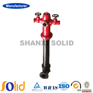 3 Way Outlet 6 Inch Flange Outdoor Fire Hydrant