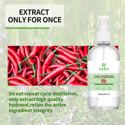 100% Pure and Organic Chili Hydrosol
