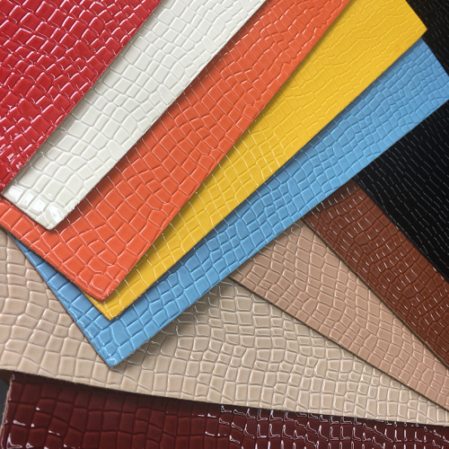 Moisture fixed-line pu leather