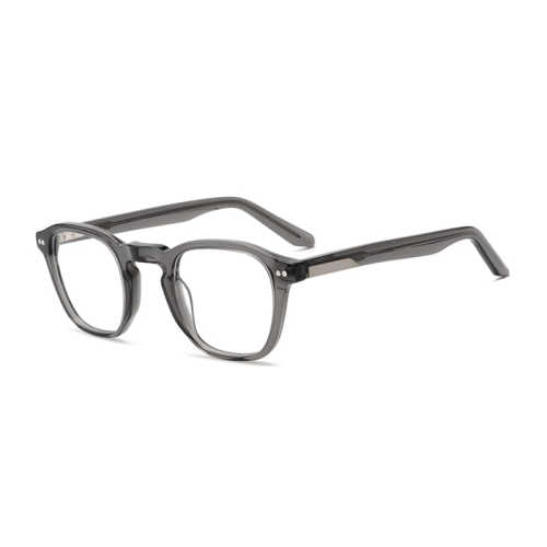 Desain populer warna hitam bentuk bulat panas menjual kacamata optik